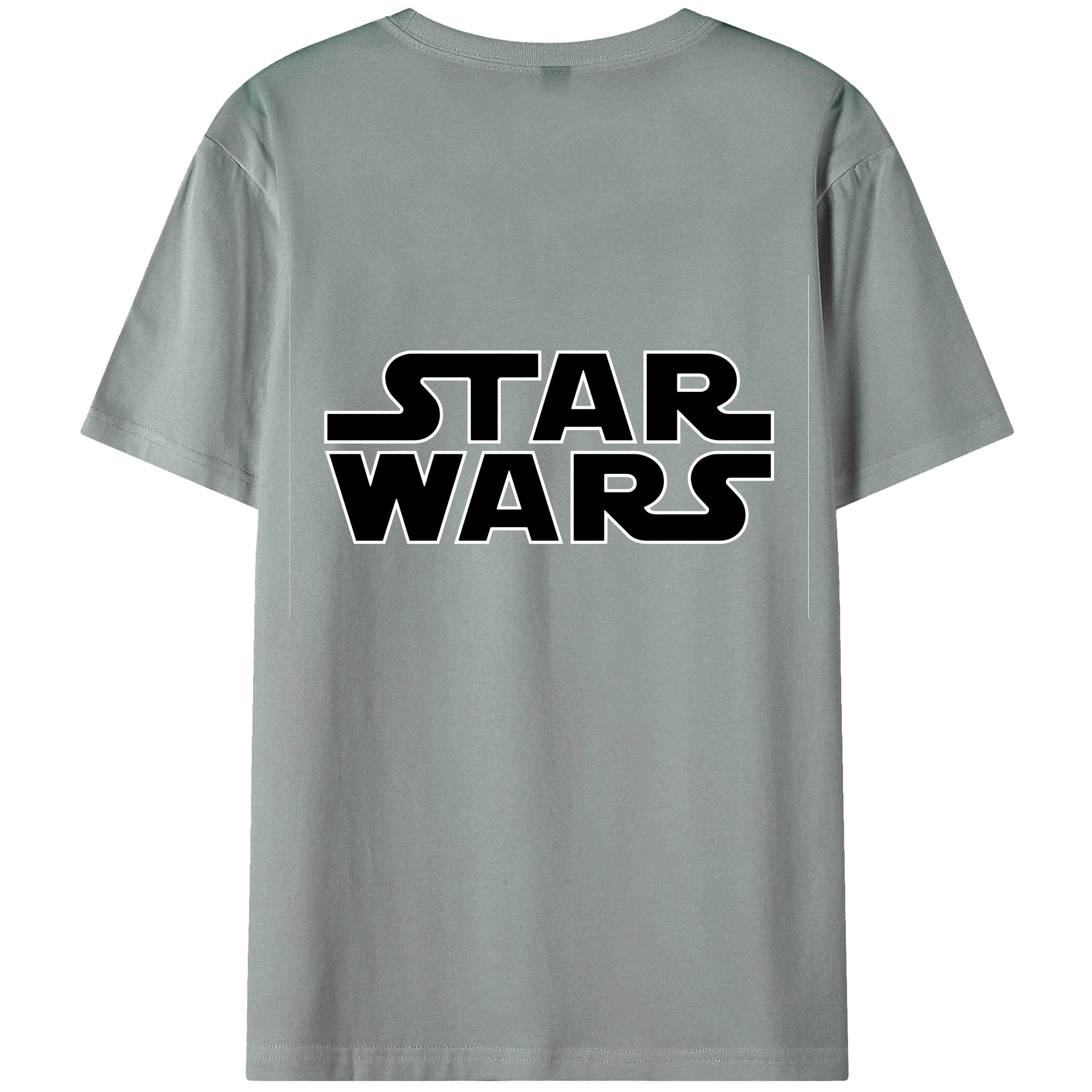 （画像用） スター・ウォーズ Star Wars 綿100％ メンズ半袖Tシャツ（バックプリント） 通気性